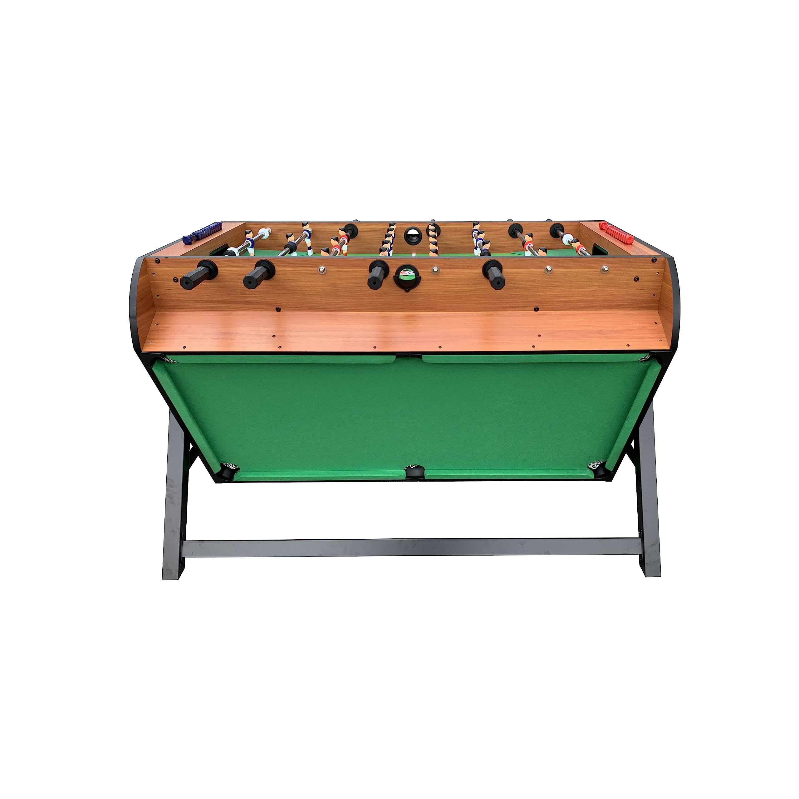 Telescopic Rods 3-in-1 Swivel Multi Game Table (Brown) - Combo Game Table Set