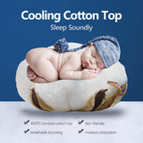 Twin XL Mattress Topper, Extra Thick Pillowtop, Cooling Mattress Topper, Plush Mattress Pad Cover 400TC Cotton Top Protector with 8-21 Inch Deep Pocket 3D Snow Down Alternative Fill