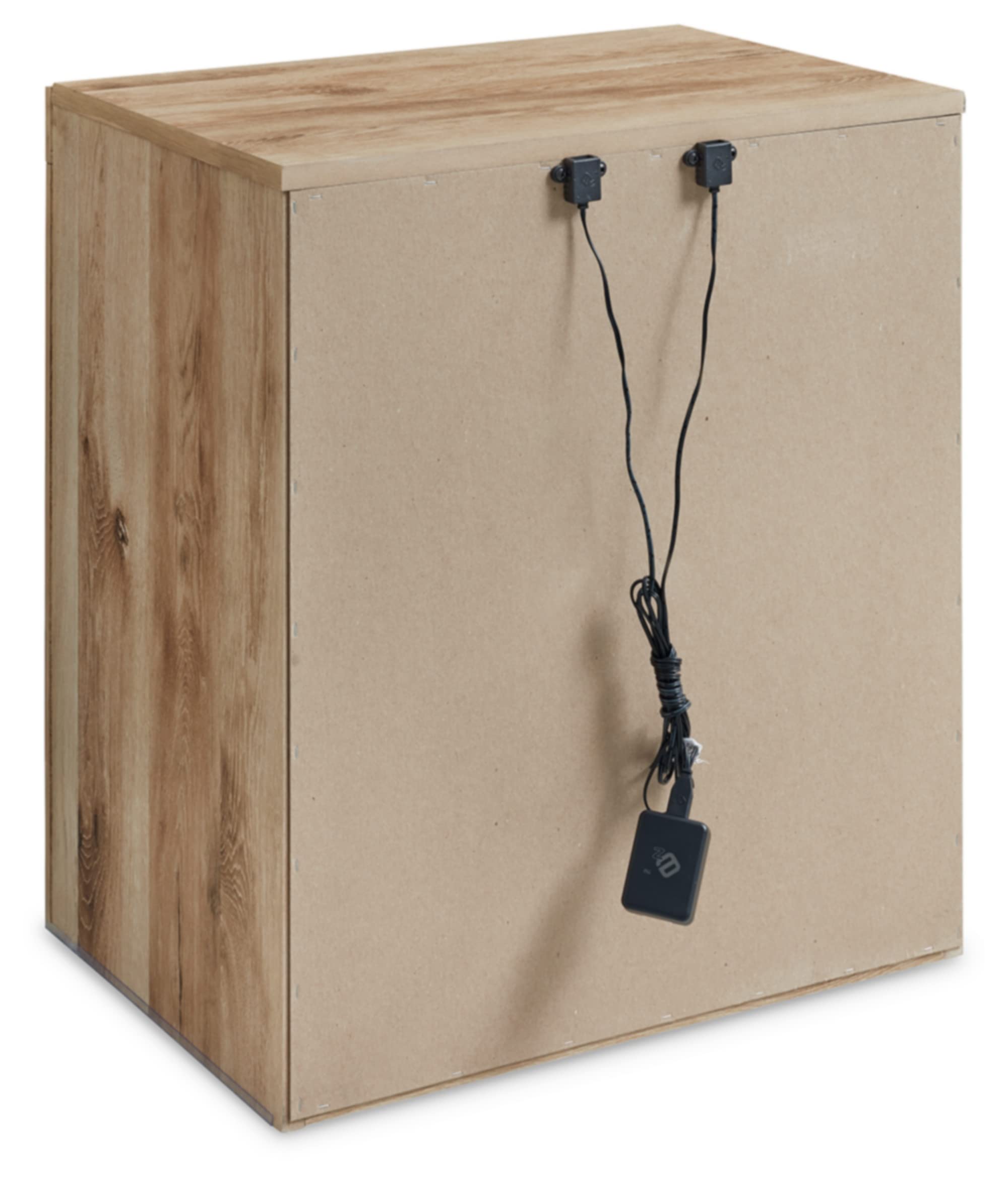 Hyanna Rustic 2 Drawer Nightstand