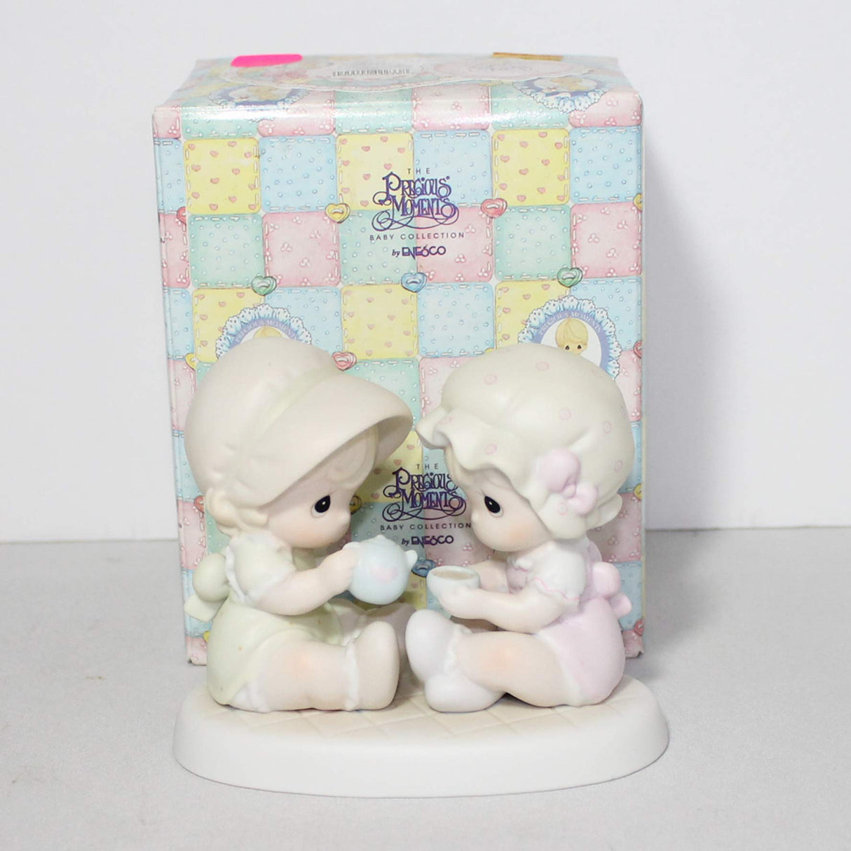 Friendship Figurine 'Little Moments' #306916 - White with Pink and Red Accents