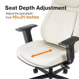 Posturelift Ergonomic Office Chair. Patented Lumbar Support for Posture and Lower