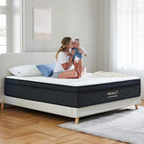 King Mattress, 12 Inch Hybrid Mattress in a Box with Memory Foam