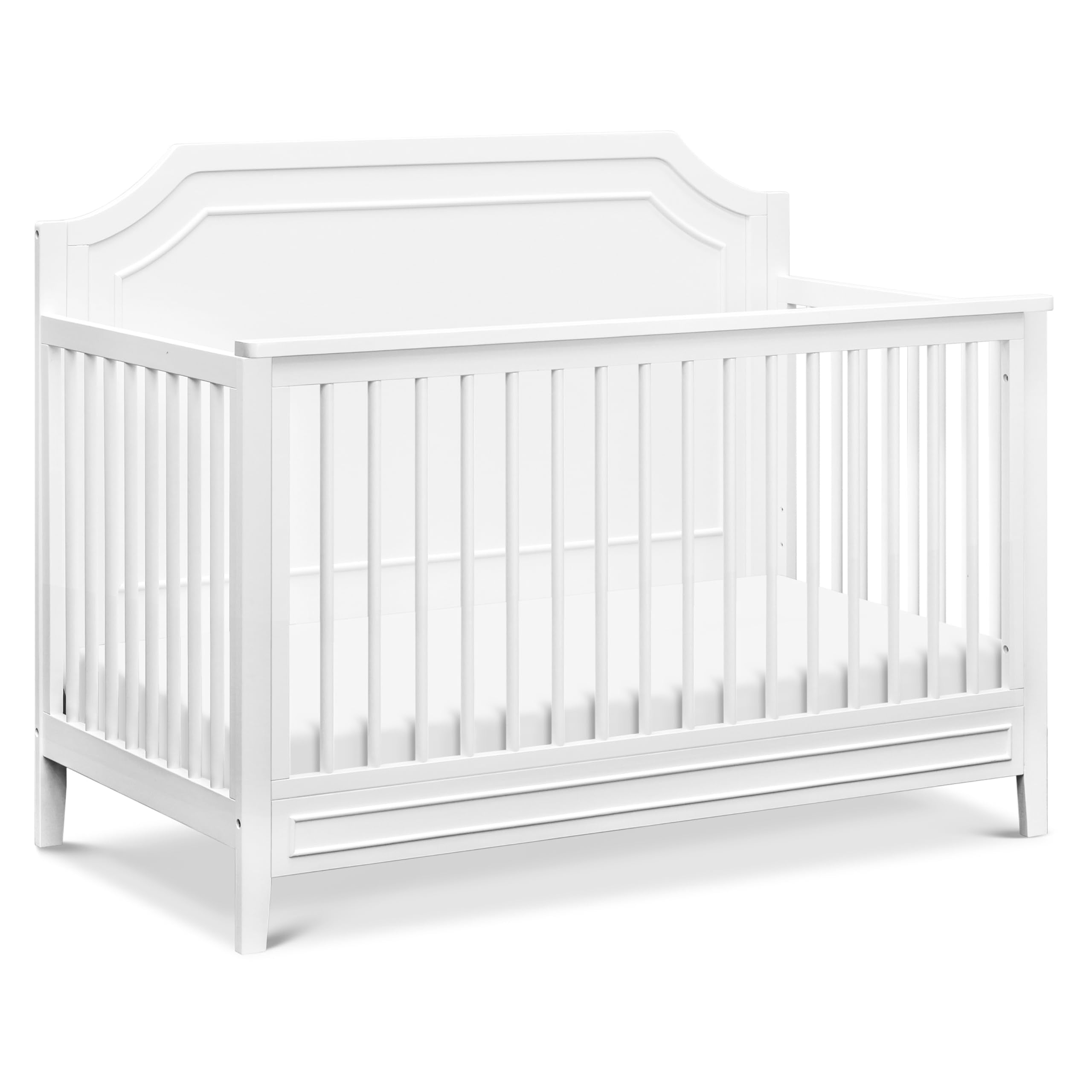Regency 4-in-1 Convertible Crib in White Greenguard Gold Certified