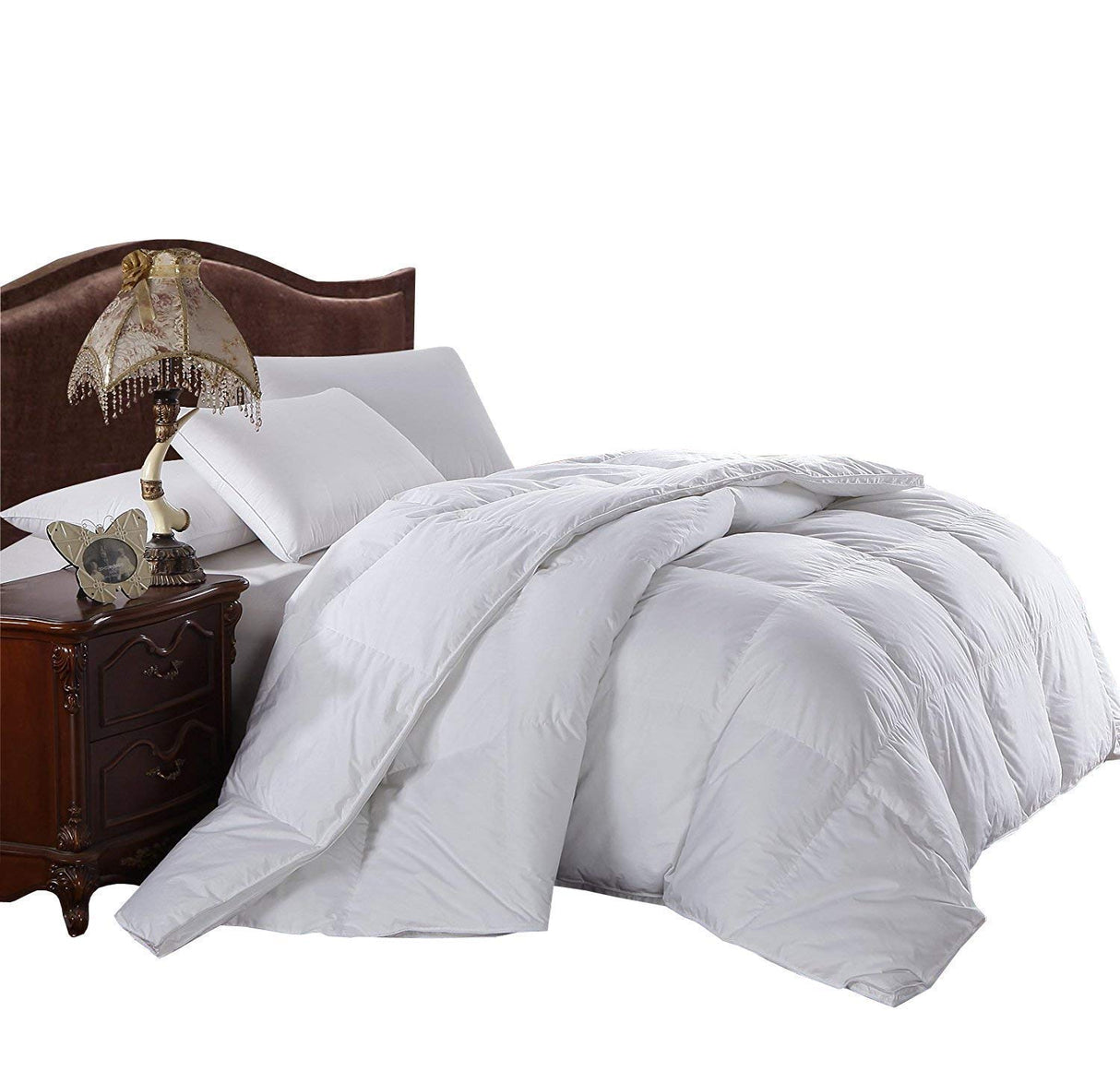 King Size 300-Thread-Count Hungarian Goose Down Alternative Comforter 100 Percent