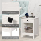 Dresser and Nightstand Set - 3 Pieces Bedroom Set with 7 Drawer Dresser and 1 Drawer