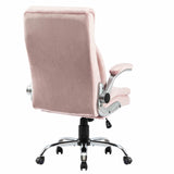 Ergonomic Home Office Desk Chair with Velvet Fabric - Swivel Executive Office Chair