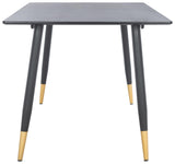 Home Collection DTB5800 Table, Black/Gold