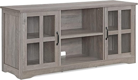 Modern 52 Inch Traditional TV Stand & Media Entertainment Center Console Table