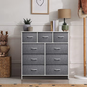 Dresser with 9 Drawers - Furniture Storage Chest