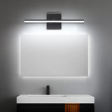 Bundle 24in with 18inch Modern Black LED Vanity Lighting Fixtures Dimmable