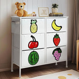 Dresser for Bedroom, Small White Dresser with 5 Drawers, Baby Kids Dresser