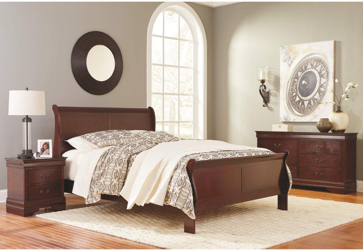 Alisdair Traditional 6 Drawer Dresser, Dark Brown