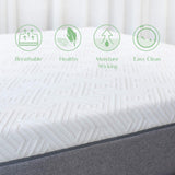 Full Size Mattress, 10 inch Full Gel Memory Foam Mattress for Cool Night & Pressure Relief