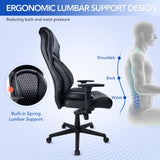 Executive Office Chair Heavy Duty Large PU Leather Ergonomic Executive Desk Chair