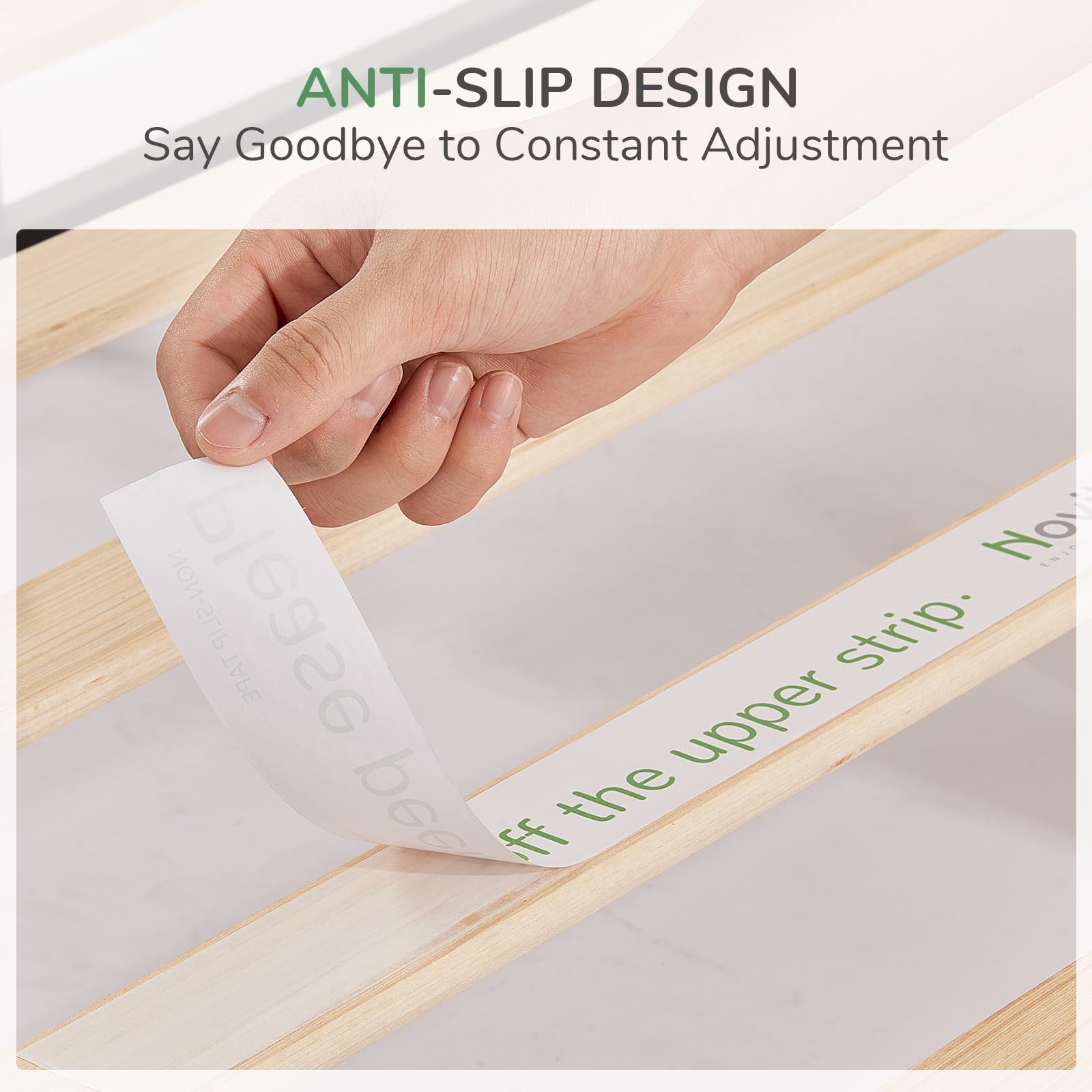 Metal Platform Bed Frame, Wood Slat Support, No Box Spring Needed, Easy Assembly