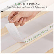 Metal Platform Bed Frame, Wood Slat Support, No Box Spring Needed, Easy Assembly