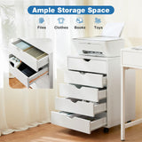 Storage Cabinet, Bathroom Cabinet with 2 Drawers & 2 Adjustable Shelves, Cupboard