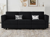 Sofa Velvet Sofa for Living Room Blue