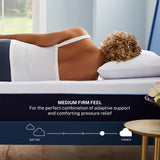 Marley 12 Inch Cooling Gel Memory Foam Mattress, Full Size, Bed in a Box, Medium Firm