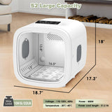 52L Automatic Pet Dryer Box - 5 Modes, Adjustable Temperature & Timer
