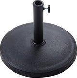 52 lb Heavy Duty Round Base Stand with Rolling Wheels