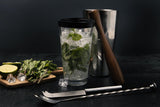 Mojito Kit, 5 Piece Cocktail Making Set, Green