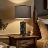 24" Modern Ceramic Table Lamp Set of 2 - 3 Color Dimmable Bedside Lamps