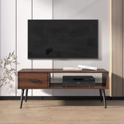 Coffee Table, Mid Century Modern Center Table for Living Room with Storage