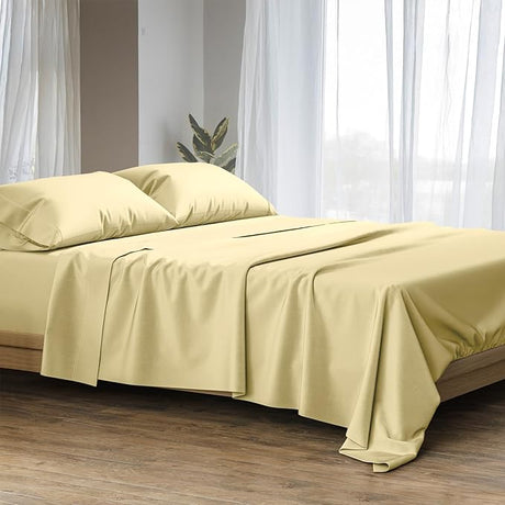 100% Egyptian Cotton Sheets Queen Size - 1500 Thread Count Queen Size Sheets
