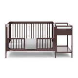 Fable 4-in-1 Convertible Crib & Changer (Espresso) – GREENGUARD Gold Certified