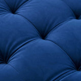 EEI-3764-NAV Valour Performance Velvet Sofa, Navy