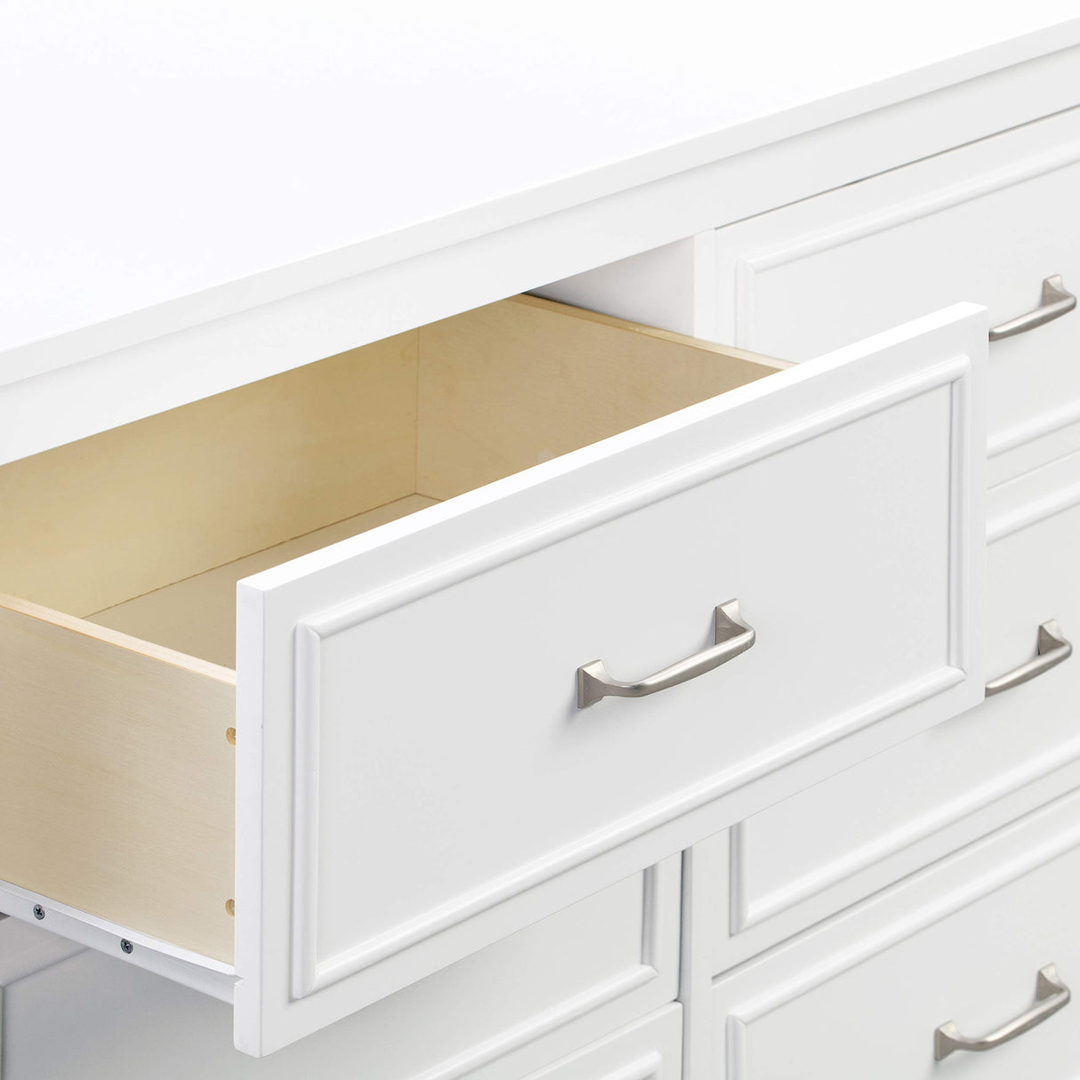 Charlie 6-Drawer Double Dresser in White