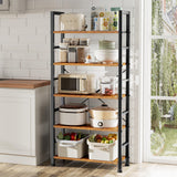 Book Shelf, 5 Tier Bookcase, Tall Bookshelf Modern Book Case for Books, Garage Kit