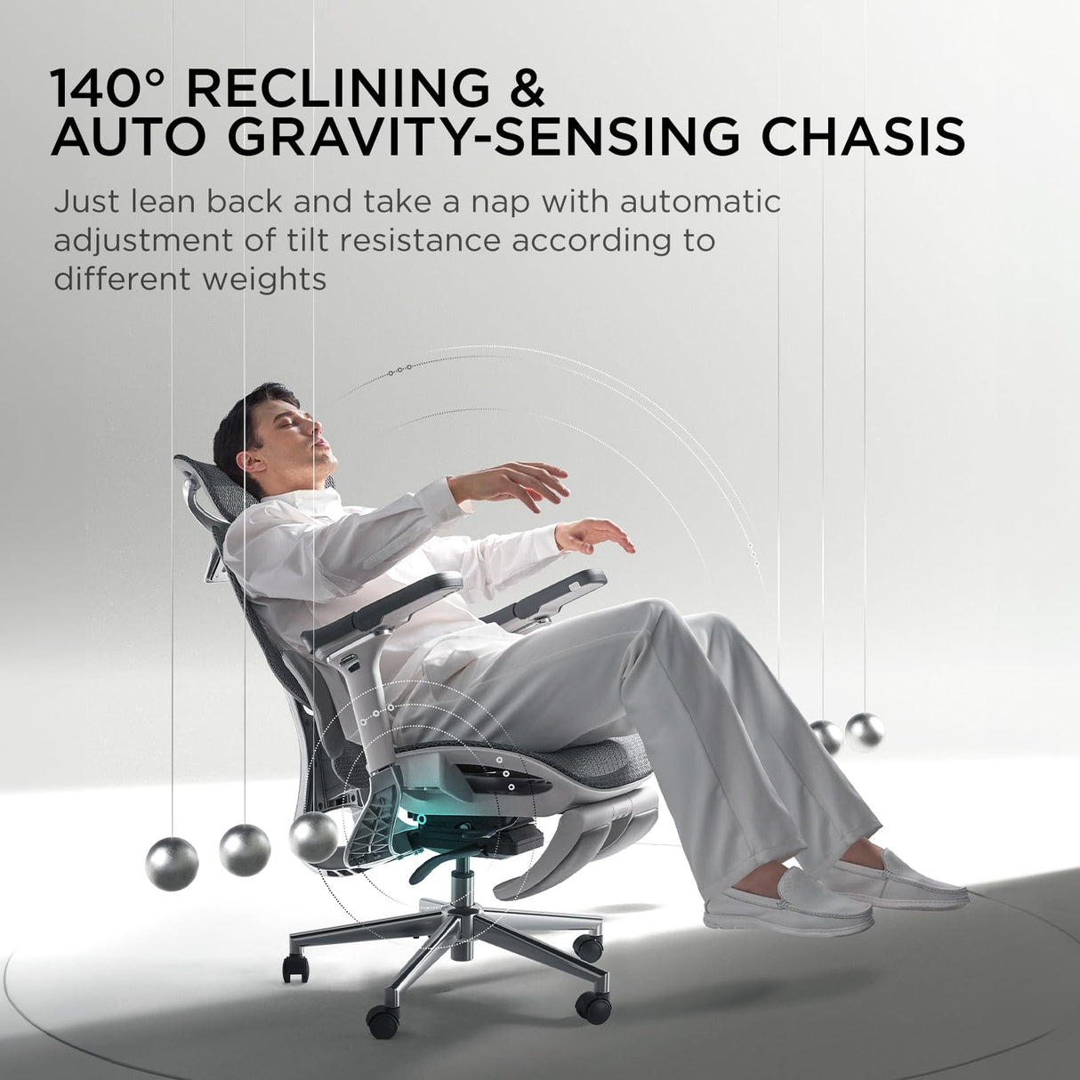 E3 Pro Ergonomic Office Chair - Big & Tall with 3-Zone Lumbar Support