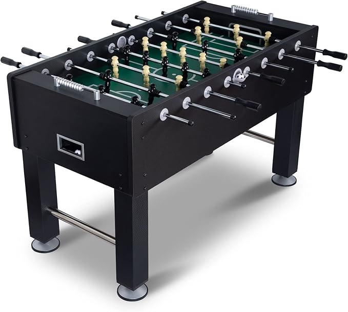 55" Foosball Table and Balls Set for Adults, Kids, Soccer Game Table Football Arcade
