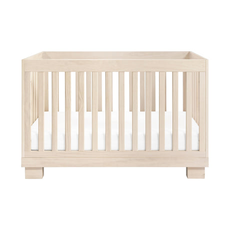 Modo 3-in-1 Convertible Crib with Toddler Bed Conversion Kit in Washed Natural