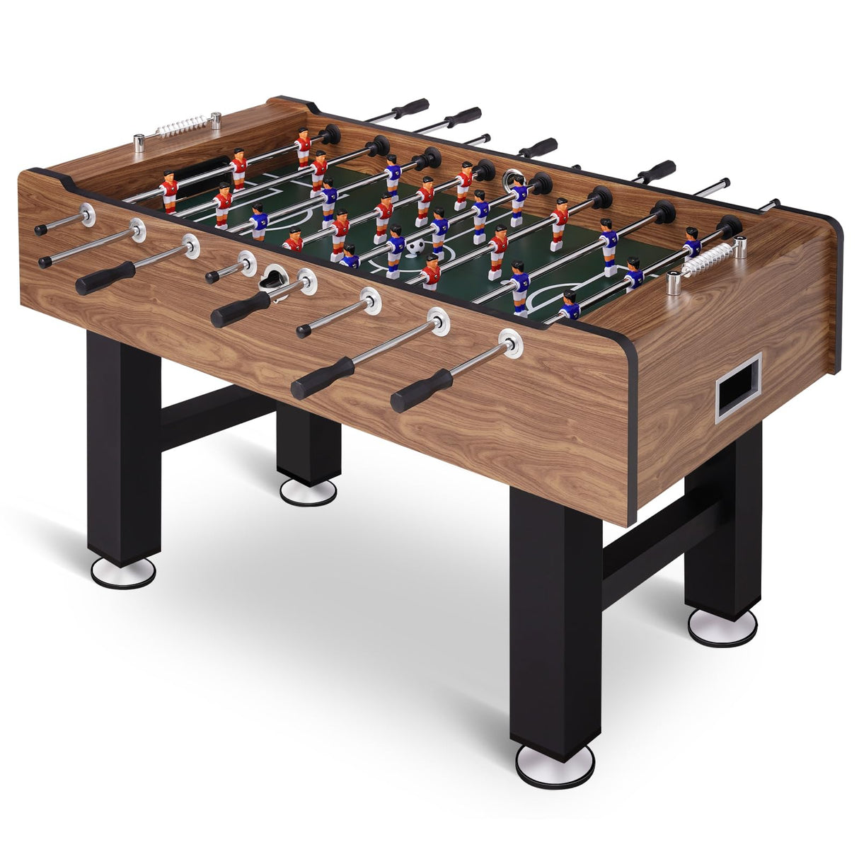 58 Inch Large Size Foosball Table Adult Size, Full Size Soccer Game Table w/2 Balls
