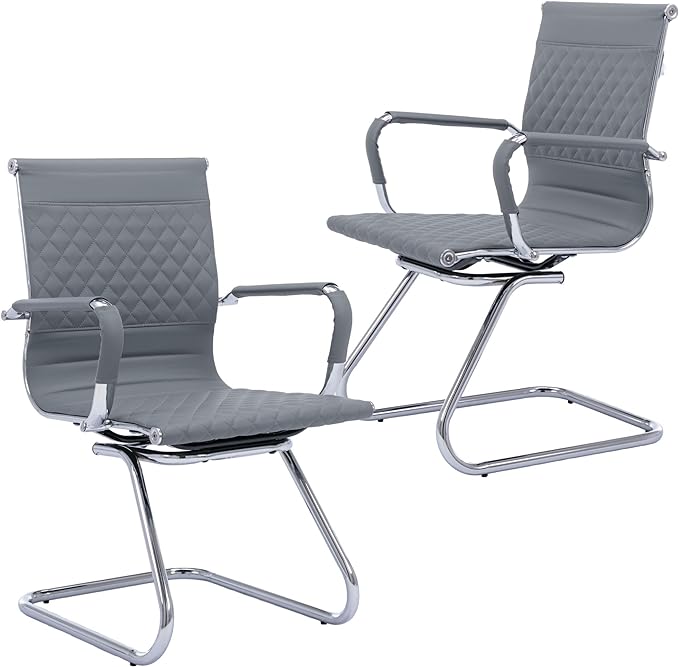 Office Guest Chairs Reception Chairs Waiting Room Chairs Set of 6 Conference Room