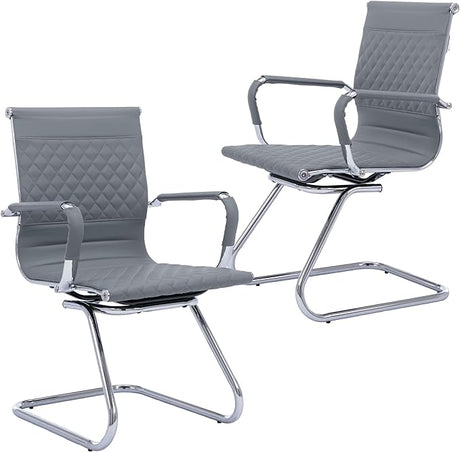 Office Guest Chairs Reception Chairs Waiting Room Chairs Set of 6 Conference Room