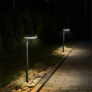 Solar Pathway Lights - Super Bright 300 Lumens with 2-in-1 Warm White & Daylight Color,