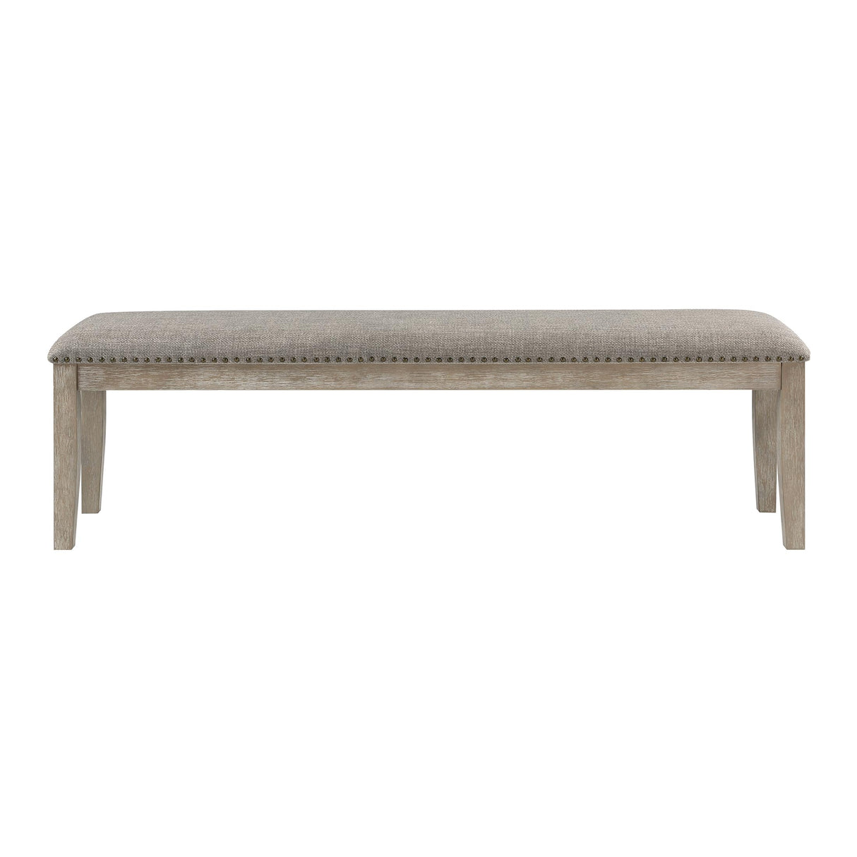 Newbury Dining Bench, Brownish Gray