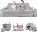 15pcs Modular Kids Play Couch, Kids Couch for Toddler & Children, Toddler Couch,