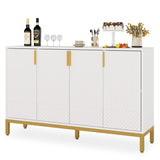 Kitchen Buffet Cabinet, 59” Buffet Sideboard Storage Cabinet, Coffee Bar Console Table for Kitchen,