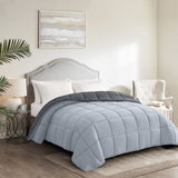 Lightweight Twin Comforter - Grey Down Alternative Comforters Twin Size Bed,