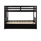 Over Twin/King Bunk Beds with Trundle, Twin Over Pull-Out bunk Bed Accommodate