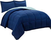 Multiple Sizes & Colors-Luxury Goose Down 800-Thread-Count 1 Piece Alternative