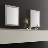 Wall Mirror, S01, 70 x 50, Silver, Made in Italy