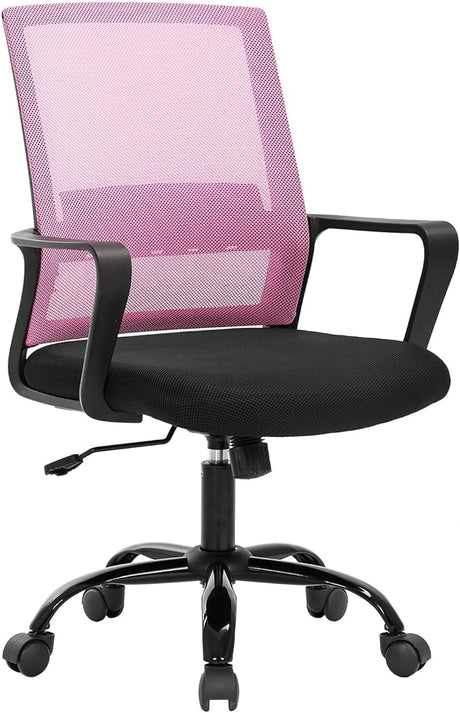 Chair Ergonomic Desk Chair Swivel Rolling Computer Chair Executive Lumbar Support