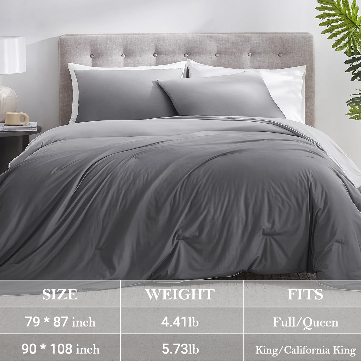 Cooling Comforter King Size for Hot Sleepers, Lightweight Summer Comforter King Size