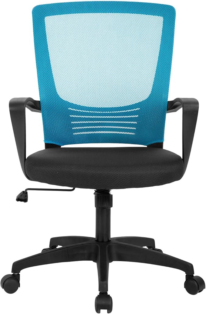 Office Chair Ergonomic Desk Chair Mesh Computer Chair Lumbar Support Modern